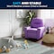 Flash Furniture Kids Recliner, 25" to 39" x 28", Upholstery Color: Lavender BT-7950-KID-LAV-GG - alternate 7